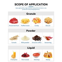 Sachet liquide entièrement automatique de haute précision pour pesage, scellage métrologique, pour confiture, bouillon, sirop, glace et pâte