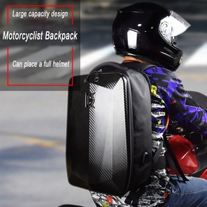 Sac à dos <span class=keywords><strong>de</strong></span> <span class=keywords><strong>moto</strong></span> <span class=keywords><strong>de</strong></span> qualité en gros, imperméable, <span class=keywords><strong>coque</strong></span> rigide, sac à casque pour homme et femme, sac à dos <span class=keywords><strong>de</strong></span> <span class=keywords><strong>moto</strong></span> en fibre <span class=keywords><strong>de</strong></span> carbone, noir - Product Image 3