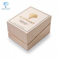 Boîte à parfum magnétique personnalisée de luxe, emballage en papier rigide, boîte cadeau avec insert en mousse, logo estampé or, cosmétique, huile essentielle