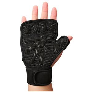 <span class=keywords><strong>Guantes</strong></span> de Gimnasio de Neopreno <span class=keywords><strong>para</strong></span> Hombre, Medios Dedos, <span class=keywords><strong>para</strong></span> Levantamiento de Pesas, Entrenamiento, Fisicoculturismo, con Correa Ajustable <span class=keywords><strong>para</strong></span> la Muñeca - Product Image 5