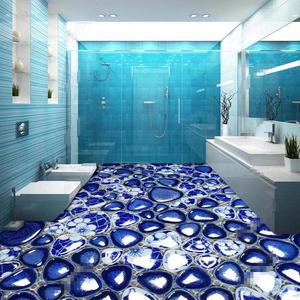 聚氯乙烯地板壁画防水3d地板不干胶定制印花乙烯基地板覆盖材料室内现代客厅 - Product Image 6