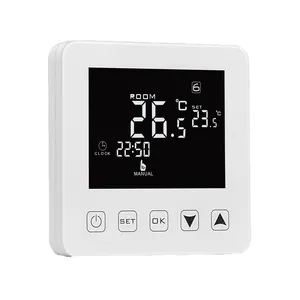 HVAC-Sistema inteligente o Modbus RS485 HY08AC, aire acondicionado, controlador de temperatura de 4 tubos, termostato de habitación de bobina de ventilador Digital