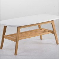 Table à manger carrée minimaliste moderne nordique, double rangement, en MDF durable et imperméable, 4 places, mobilier de maison
