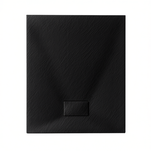 Receveur de douche rectangulaire fin Stone Essence noir 70 x 90 cm - Product Image 3