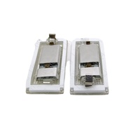 Éclairage de plaque d'immatriculation LED pour BMW E46 Coupé 2 portes OE 51138236269 Sans erreur 12V Blanc Lampe de plaque d'immatriculation Pièces de rechange auto