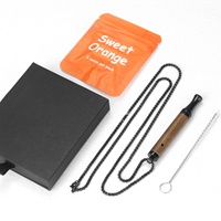 Dispositif inhalateur aromatique pour arrêter de fumer, aide à la respiration et à la méditation, collier diffuseur d'arômes