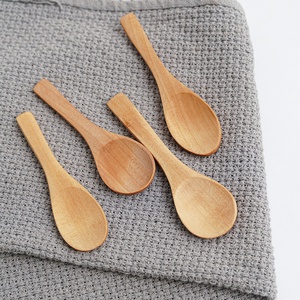 Cucharas de Madera Pequeñas con Diseño Minimalista para Regalos Empresariales, Personalizables con Logotipo, para Mermelada, Café, <span class=keywords><strong>Miel</strong></span>, Venta al Por Mayor - Product Image 3