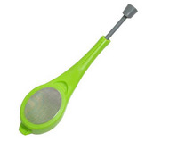 Infuseur à thé portable pour la maison, filtre à feuilles de thé en vrac, diffuseur en plastique, cuillère pour une utilisation en déplacement DD22-352