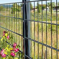 Clôture en fil d'acier galvanisé double horizontal robuste de Belgique pour la sécurité des chantiers - Écologique et anti-rongeurs