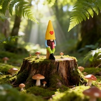 Kit de moules en silicone pour Halloween : Gnome et Elfe Champignon pour figurines en résine, plâtre, bougies et décoration intérieure