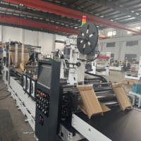 Máquina de Alta Velocidad para Fabricación de Sobres de Papel Corrugado, Línea de Producción Automática de Bolsas de Embalaje
