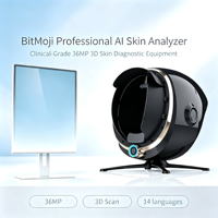 Machine faciale portative de testeur d'analyseur UV professionnel le plus vendu pour un usage domestique fabriquée par les meilleures ventes