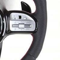 Volant OEM en fibre de carbone LED AMG pour Mercedes A B C E S GLA GLE GLB, assemblage direct usine pour transformation de l'ancien au nouveau modèle (facelift)