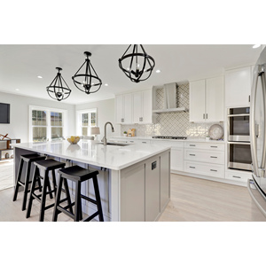 Nouveaux produits Designs de cuisines modernes <span class=keywords><strong>Cuisine</strong></span> Shaker noir et blanc Armoires de rangement de <span class=keywords><strong>cuisine</strong></span> - Product Image 2