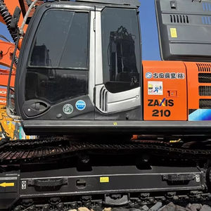 Excavatrice lourde d'occasion de haute qualité, 98% neuve, fabriquée au Japon, Hitachi ZX210-3 210 240 21 tonnes, d'occasion, avec peu d'heures de travail, EPA CE - Product Image 3