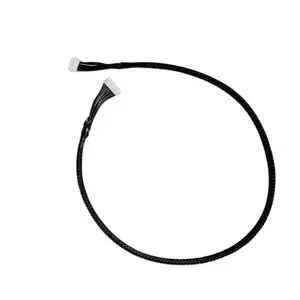 Conectores de fiação elétrica jst phr 8 pin, coleira de fiação 26awg 600mm