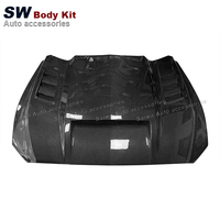 Capot en fibre de carbone de style TF pour Ford Mustang 2015-2017, mise à niveau, modification, couvercle de soupape de moteur avant, pièces automobiles, kit de performance