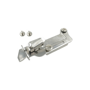 Medidor multifuncional antirrollos con protector de borde para máquina de coser de cama plana, ajustable para procesamiento de prendas con grosor variable - Product Image 1