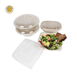 OOLIMA PACK Meilleur <span class=keywords><strong>prix</strong></span> Bol à bagasse Bagasse Saladier au micro-ondes Bol à canne à sucre - Product Image 1