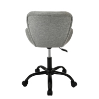 Chaises pivotantes réglables pour table de salon, meubles de bureau à domicile modernes, chambre à coucher, base en chrome, style kawaii, coiffeuse pour fille