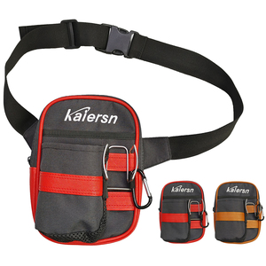 Kaiersn - Bolsa <span class=keywords><strong>de</strong></span> cintura para <span class=keywords><strong>golf</strong></span>, con cierre <span class=keywords><strong>de</strong></span> cremallera <span class=keywords><strong>de</strong></span> nailon, bolsillos para pelotas <span class=keywords><strong>de</strong></span> <span class=keywords><strong>golf</strong></span> y 2 abrazaderas para pelotas, ligera y duradera, bolsa <span class=keywords><strong>de</strong></span> accesorios para <span class=keywords><strong>golf</strong></span> - Product Image 1