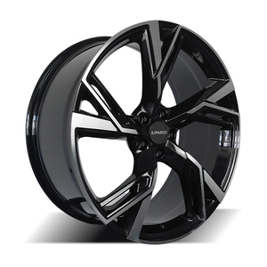 Kipardo 21 นิ้วขอบรถ 5x112 สีดํากลอสกลึงล้อสําหรับ <span class=keywords><strong>Audi</strong></span> <span class=keywords><strong>Q6</strong></span>  Q3  S6 S7 S8 S8L SQ5 - Product Image 1