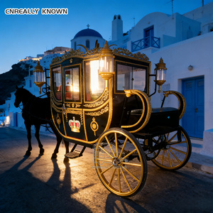 Decoración Navideña para Exteriores, Carruaje de Caballos con Luces LED - Product Image 6