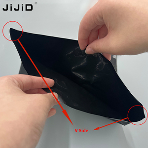 Bolsas <span class=keywords><strong>de</strong></span> Cultivo Jijid Anti-UV, Bolsas <span class=keywords><strong>de</strong></span> Plástico Resistente para Plantas, Soporte <span class=keywords><strong>de</strong></span> Plástico Personalizado para <span class=keywords><strong>Macetas</strong></span>, Blanco y Negro - Product Image 3