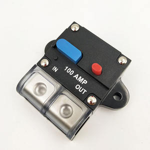 12V-48VDC 100 Amp Disjoncteur Réarmable Disjoncteur pour RVs Bateau À La Traîne Marine Camion Véhicules Stéréo Audio - Product Image 2
