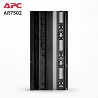 Gestionnaire de câbles vertical APC NetShelter AR7502 pour NetShelter SX 42U, lot de 2, noir, 117 x 1930 x 130 mm