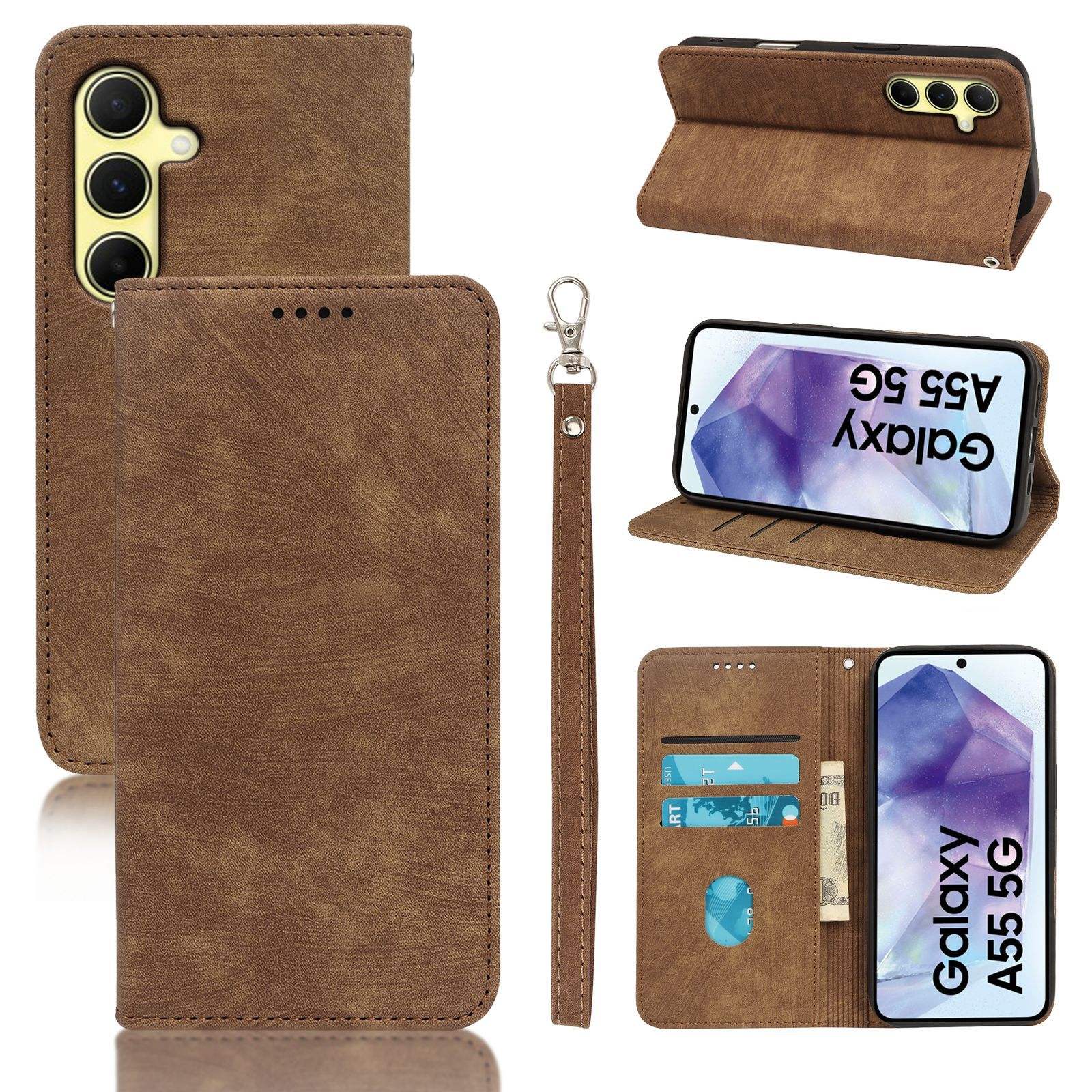 สีน้ำตาล