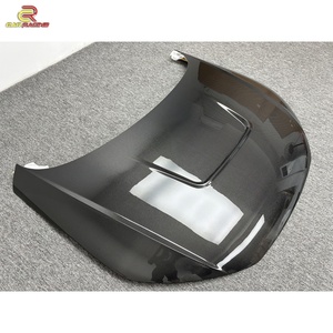 Capot avant en fibre de carbone brillant pour Audi TT TTS TTRS 2015-2019, kits carrosserie en carbone, couvre-moteur, pièces de voiture, accessoires automobiles - Product Image 2