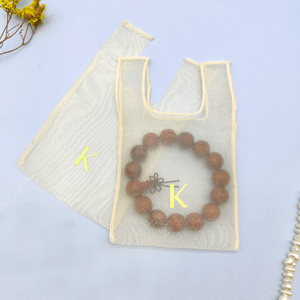 Plexiglass Transparent <strong>Organza</strong> Small Handbag Aesthetic Lightweight Makeup Jewellery Tiara Storage Bag - Product Image 2