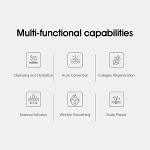 Appareil de beauté multifonctionnel pour le soin du visage, des yeux et du cuir chevelu, nettoyage des pores, réparation de l'acné et raffermissement de la peau - Product Image 6