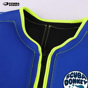 سترة نجاة للبالغين من النيوبرين والبولي فينيل كلوريد للرياضات المائية مثل ركوب الأمواج والسباحة والتجديف، بعلامة تجارية خاصة ومعتمدة من CE - Product Image 2