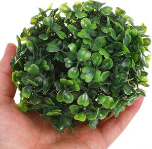 Exceart Boxwood ลูกบอลหญ้าเทียมมินิกลีบดอกไม้ขนมปังต้นไม้ในงานแต่งงานกลางแจ้งบ้าน unbekannt <span class=keywords><strong>Buxus</strong></span> - Product Image 1