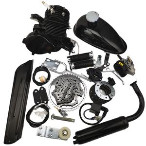 <span class=keywords><strong>Kit</strong></span> <span class=keywords><strong>moteur</strong></span> de vélo noir <span class=keywords><strong>80cc</strong></span> 2 temps Wuyi Hengying usine PK80 assemblage de vélo motorisé - Product Image 1