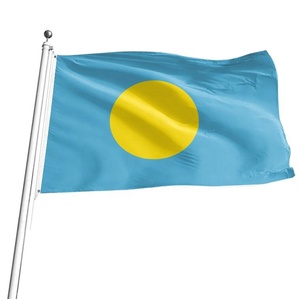 Bandiera nazionale Palau 3x5 piedi bandiere del paese Palauan poliestere con occhielli in ottone 3X5 Ft - Product Image 1