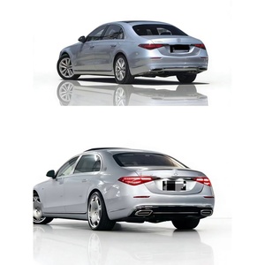Modificación de Estilo <span class=keywords><strong>Maybach</strong></span> para Clase <span class=keywords><strong>2021</strong></span>+ W223 S450 S350 S500 S400, Parrilla Delantera y Trasera Grande para Benz S - Product Image 3