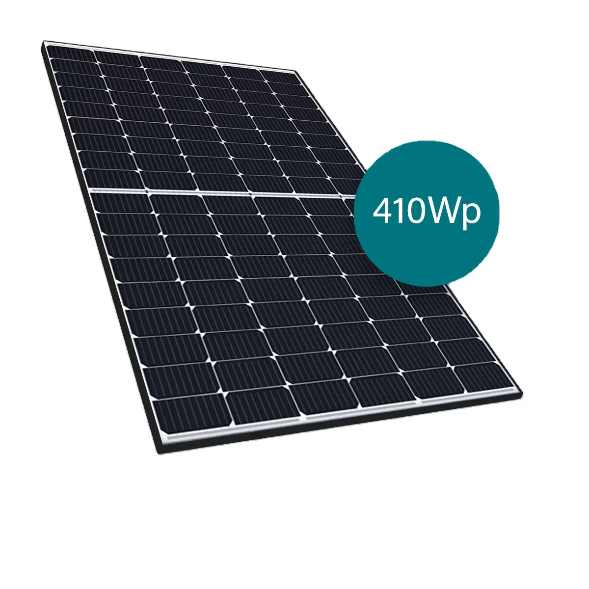 Pannello solare a mezza cella monofacciale commerciale garantito di qualità Dr Grob 405 Watt per sistema solare Off-Grid