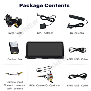 BMW 5 Serisi F10 CIC NBT için Android Araç Radyosu Oto Multimedya Video Oynatıcı 4G LTE WIFI GPS - Product Image 4