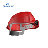 Helm Pengaman Anti Ledakan RD-D1 dengan Kamera 13MP 1080p Full HD, Dirancang untuk Menahan Lingkungan Kerja yang Keras, Warna Merah