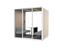 Cabine insonorisée mobile personnalisée, salle de musique insonorisée, cabine vocale acoustique en studio avec alimentation électrique