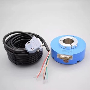 Encodeur Changchun Guangxing HI100K30-1024-J30F, diamètre d'axe 30 mm, câbles de connexion, accessoires pour ascenseurs - Product Image 1