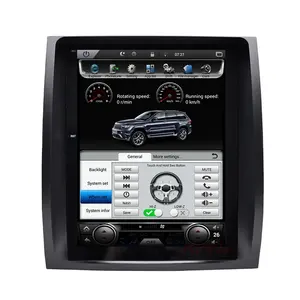 KiriNavi-sistema de navegación por radio para coche, pantalla Vertical, estilo Tesla, android 10,0, 10,4 ", lexus gx470 4g