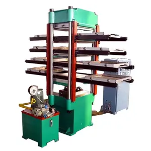 CE/ISO automatische Kautschukfliesen-Pflastermaschine Kautschukform Vulkanierungsmaschine Kautschukfliesen-Herstellungsmaschine