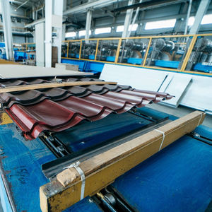 Toiture Ibr automatique en métal de type nervure bâche prix de calibre 32 prix trapézoïdal toit de couleur - Product Image 6