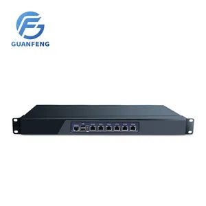 I3-3110M network rackmount server chassis 6 nic firewall barebone Intel I3-3110M support pfsense Mikrotik linux server