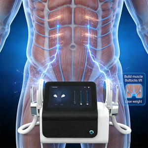 Appareil portable de stimulation musculaire EMS à 2 poignées avec RF pour le remodelage corporel non invasif pour centre de beauté - Product Image 4