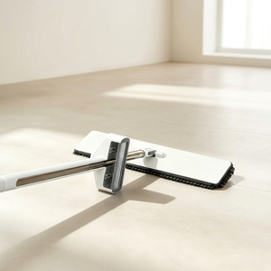 Serpillère télescopique mains libres 2026 en acier inoxydable, 42 cm, grande et plate, pour un nettoyage facile en une seule étape, idéale pour les personnes pressées - Product Image 4